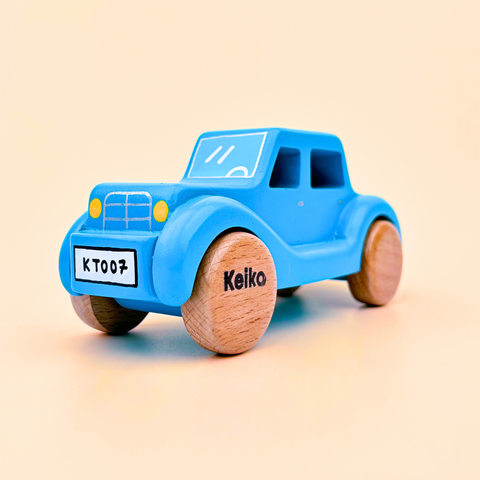 Wooden Vintage Toy Car