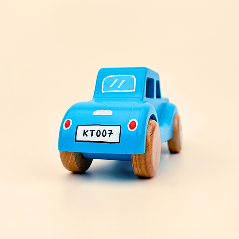 Wooden Vintage Toy Car