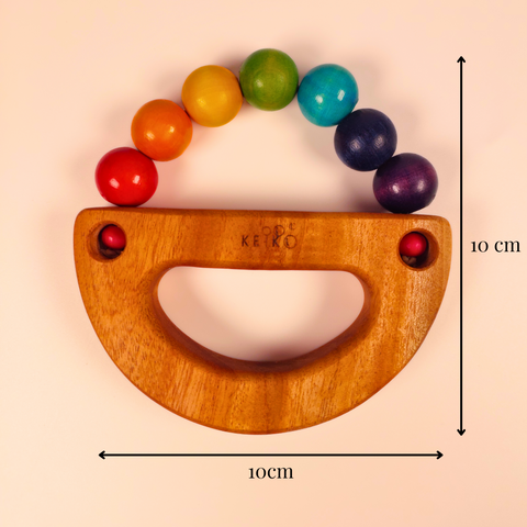 Rainbow Teether and Grasping Toy