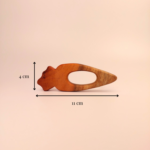 Wooden Teethers- Bunny and Carrot