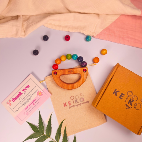 Rainbow Teether and Grasping Toy