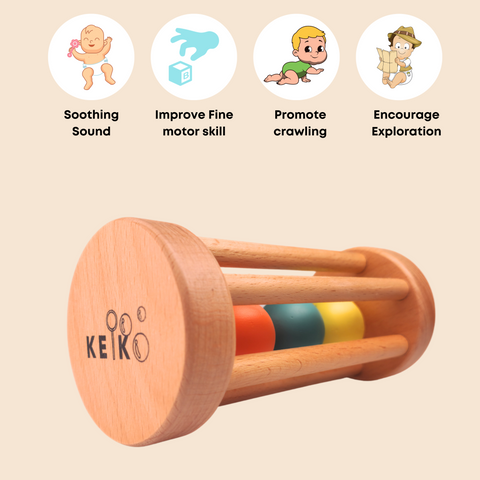 Rolling sales drum montessori